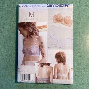 Simplicity Madeline 8229 Bra Pattern